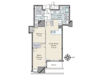 三田ガーデンヒルズ イーストヒル 間取図(平面図)