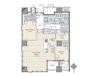 三田ガーデンヒルズ パークマンション 間取図