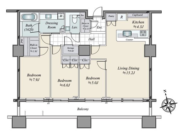 間取図(平面図)