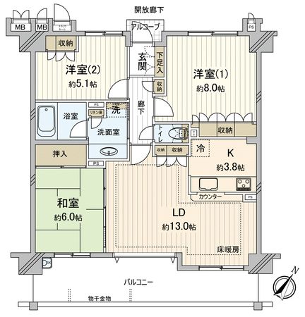 間取図