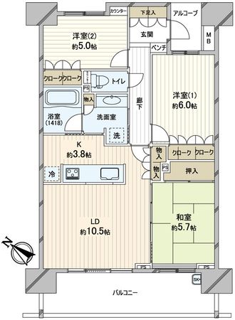 間取図