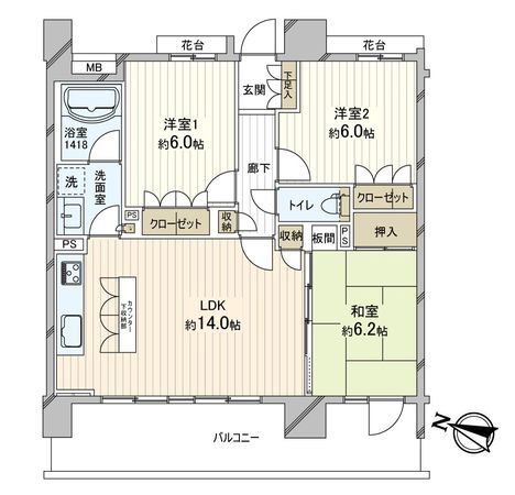 間取図