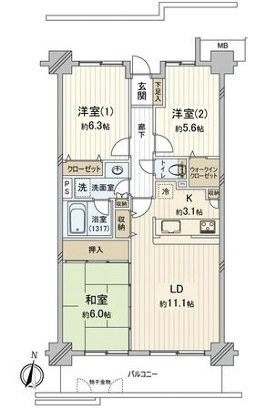 間取図