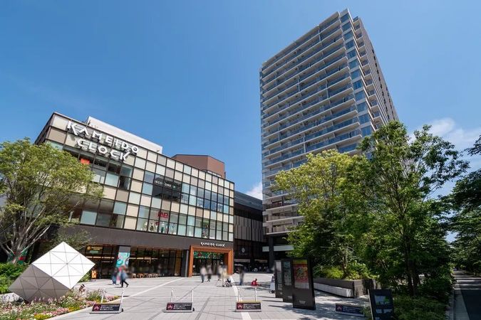 プラウドタワー亀戸クロス ブライトタワー 外観