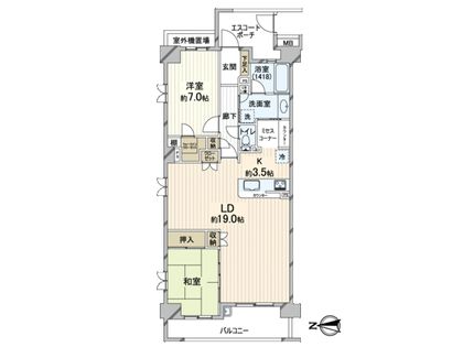 間取図(平面図)