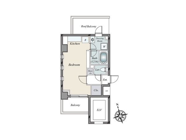 白金HOUSE 間取図(平面図)