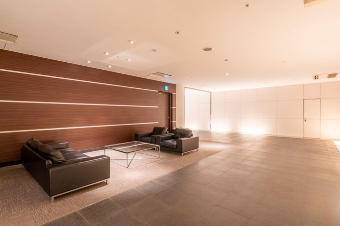 シティインデックス三田伊皿子坂 エントランスロビー