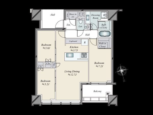 間取図(平面図)