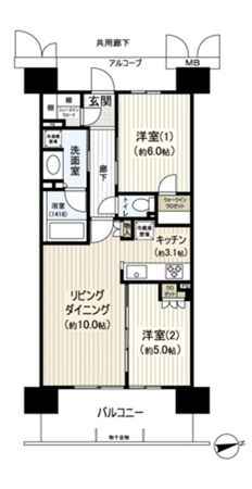 間取図(平面図)