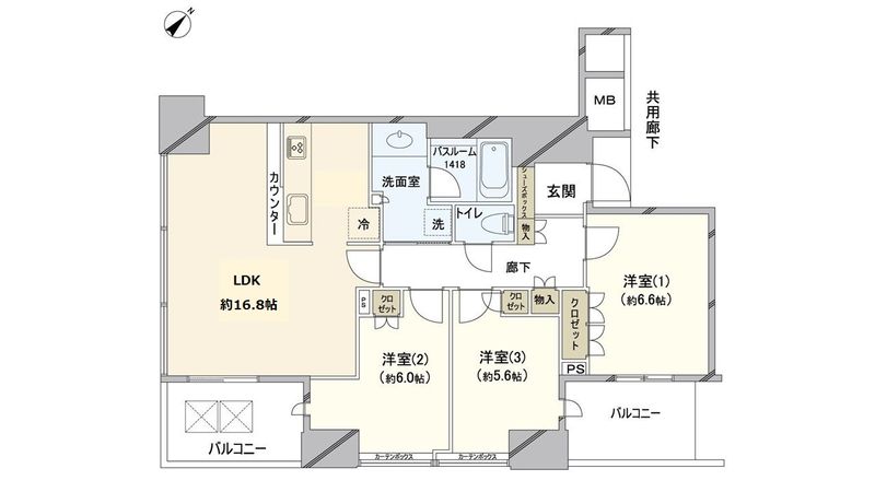 間取図(平面図)