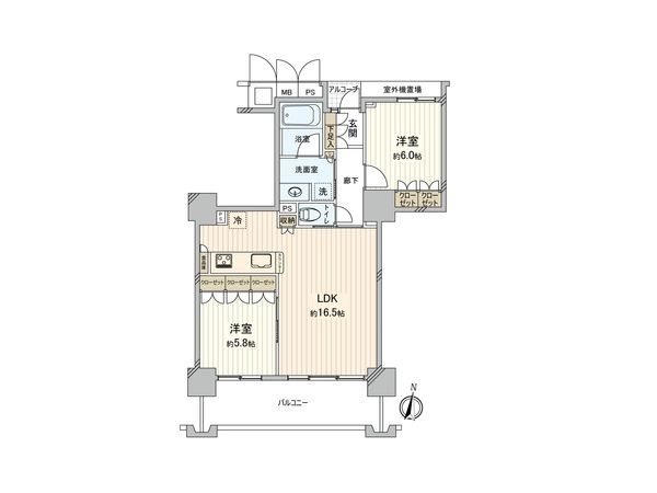 間取図(平面図)
