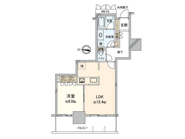 ローレルタワー堺筋本町 間取図