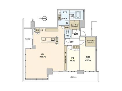 間取図(平面図)