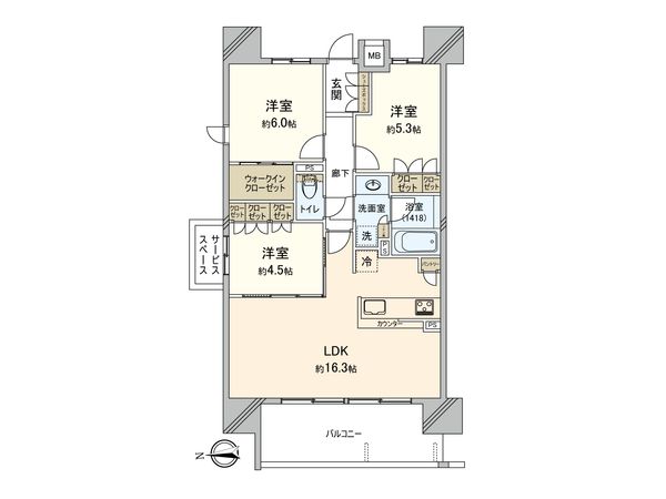 アーバンドルフ天満 間取