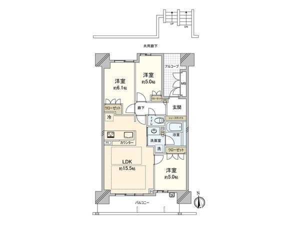 間取図(平面図)