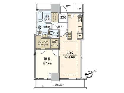 間取図(平面図)