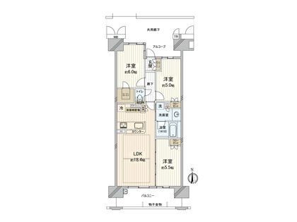 間取図(平面図)