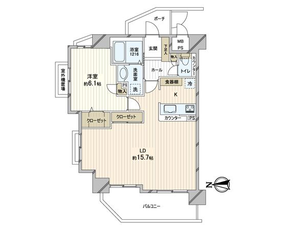 間取図(平面図)