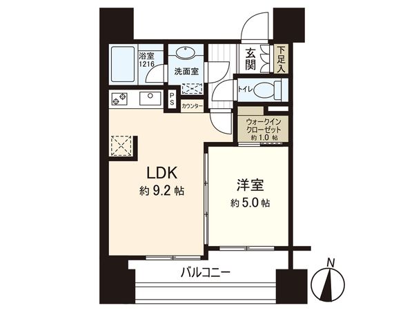 グランフラッツ荻窪 間取図