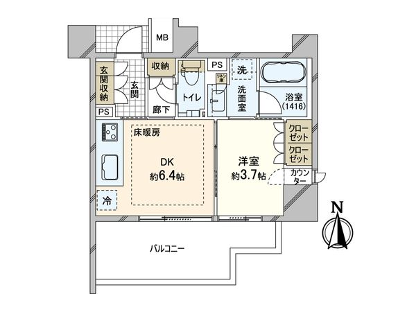 間取図(平面図)