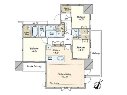 間取図(平面図)