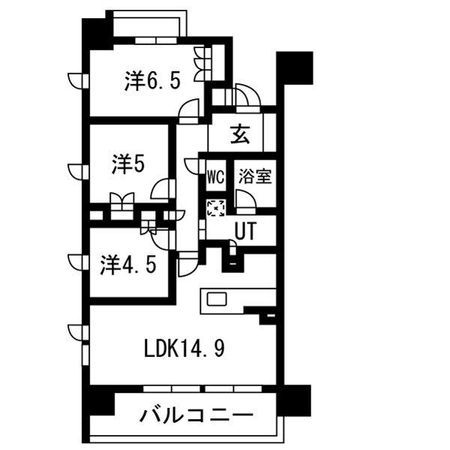 レ・ジェイド名古屋 間取図(平面図)