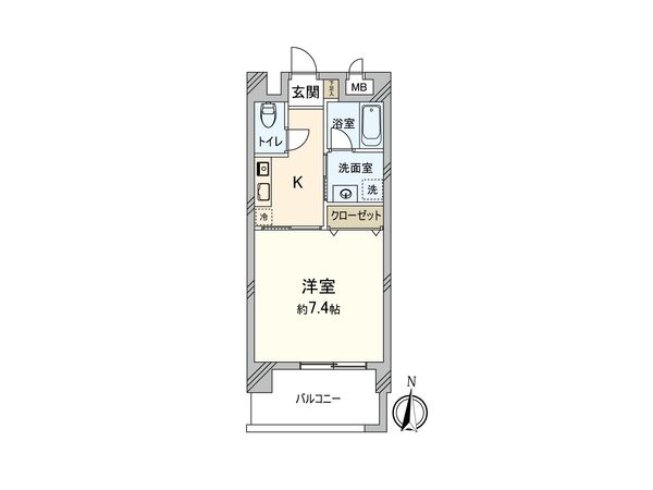 クレスト長筬 間取図