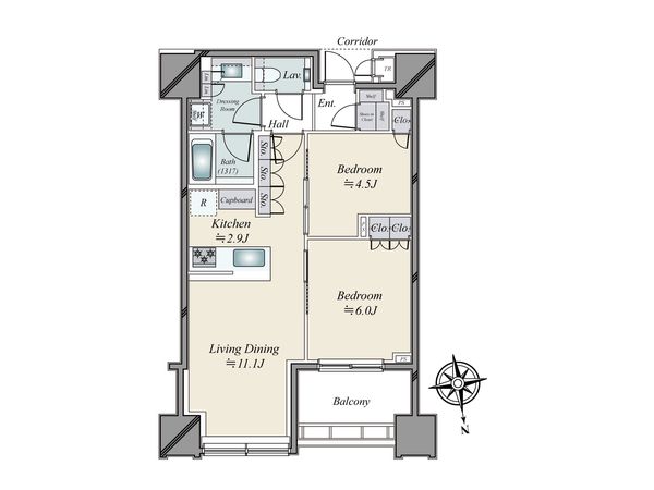 間取図(平面図)