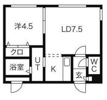 パークスクエア円山公園 間取図