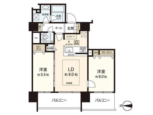 間取図(平面図)