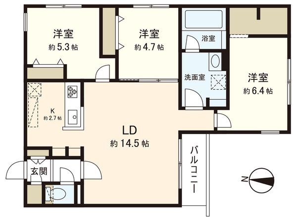 間取図(平面図)