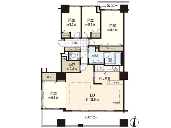 間取図(平面図)