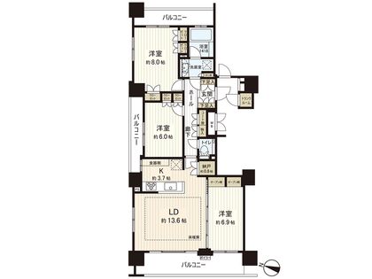 間取図(平面図)