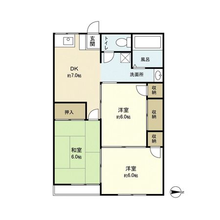 泉崎ハイツ 間取図