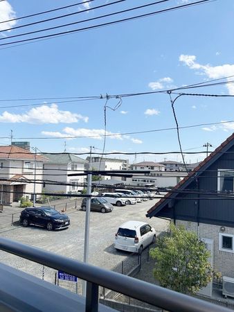 郡山三丁目戸建 眺望（2階洋室バルコニー）