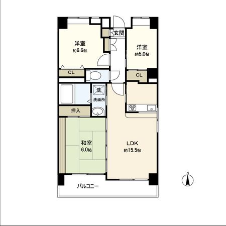 ラ・シール仙台 間取図
