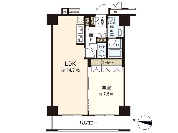 レジデンス仙台駅東 間取図
