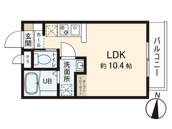 仮称小田原2丁目マンション 間取図(平面図)