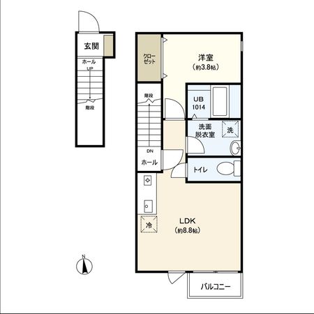 あすとPark名取 間取図
