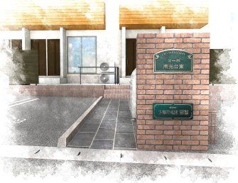 仮称コーポ南光台東 共有部分イメージ　※実物とは色柄等が多少異なります。