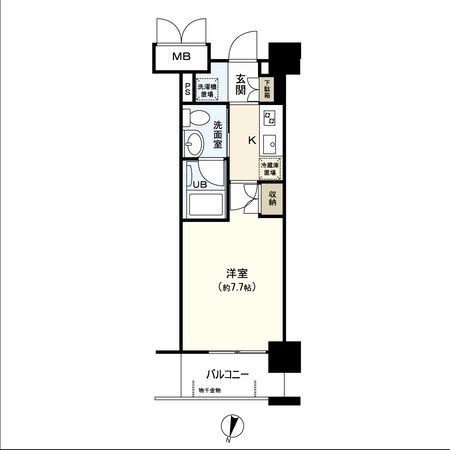 レジデンス片平 間取図
