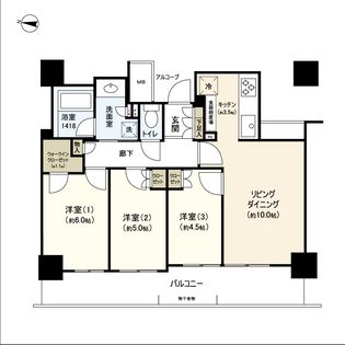 間取図(平面図)