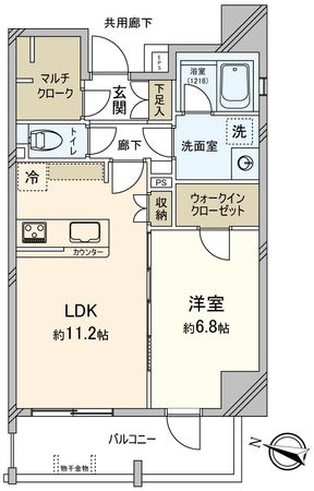 DUARES 千代田三崎町 間取図(平面図)