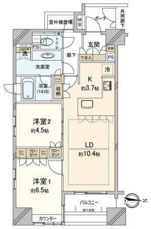 間取図(平面図)