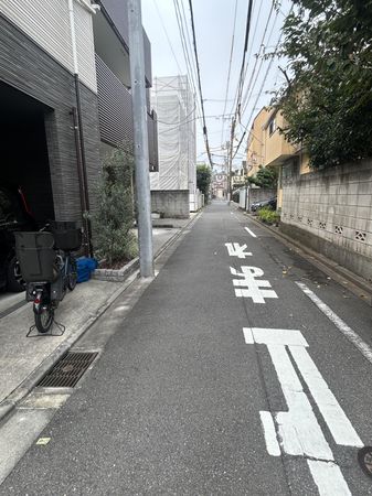 本駒込2丁目戸建 前面道路