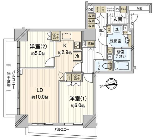 間取図(平面図)