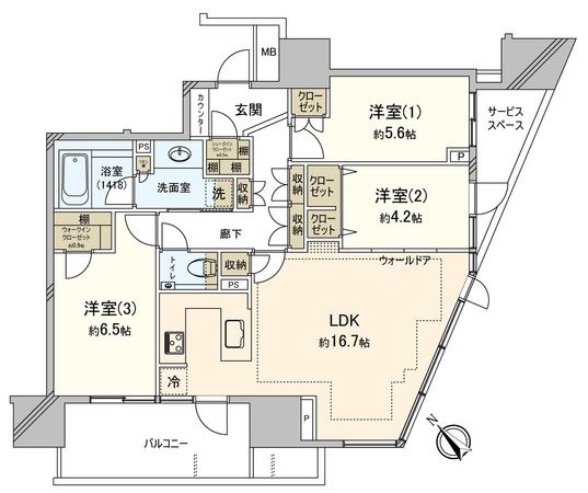 間取図(平面図)
