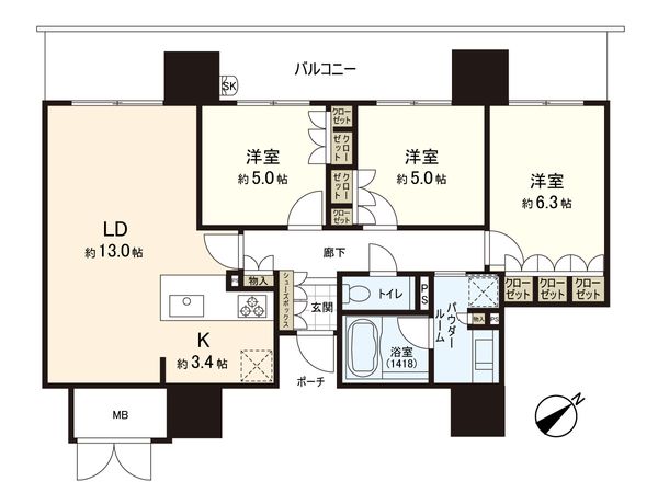 間取図
