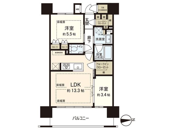 間取図(平面図)