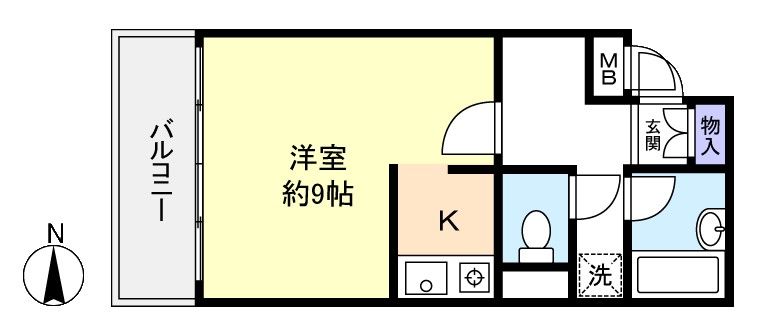 ビレッジヒル 間取図